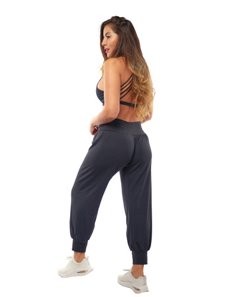 Calza bombacha poliviscosa negra de mujer marca Kalypzo 4