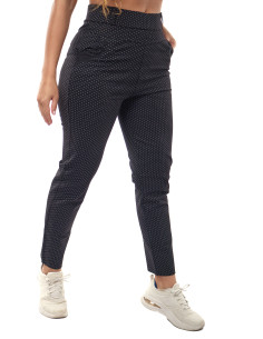 Calza diseño puntos de mujer marca Kalypzo 1 2