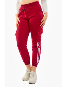Jogger burdeo de mujer marca Kalypzo 1