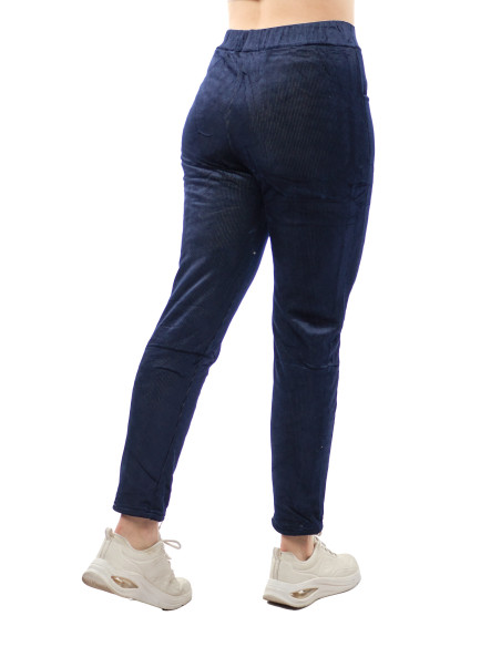Calza chiporro azul marino de mujer marca Kalypzo 4
