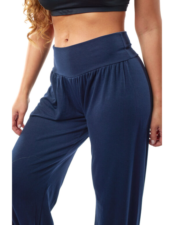 Calza bombacha poliviscosa azul de mujer marca Kalypzo 5