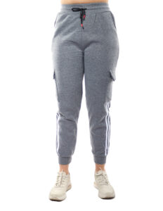 Jogger polar gris de mujer 1