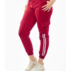 Jogger polar burdeo de mujer 2