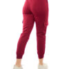 Jogger polar burdeo de mujer 4
