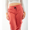 Jogger polar rosado pastel de mujer 2