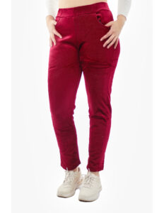 Calza chiporro burdeo de mujer marca Kalypzo 1