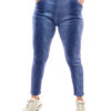 Calza Plush Blue Jeans Mancha Vertical