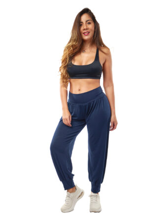 Calza Bombacha Poliviscosa Azul 1