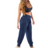 Calza Bombacha Poliviscosa Azul 2